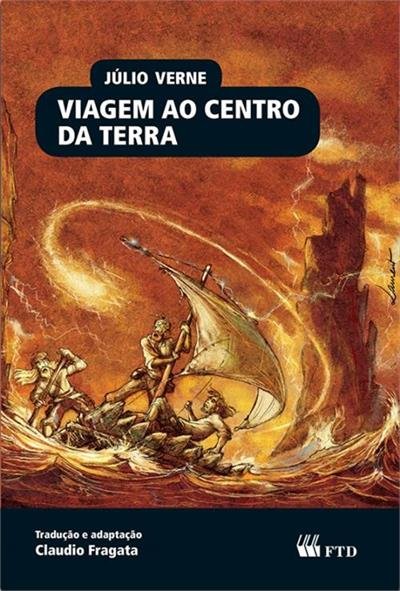 Capa do livro Viagem ao centro da terra