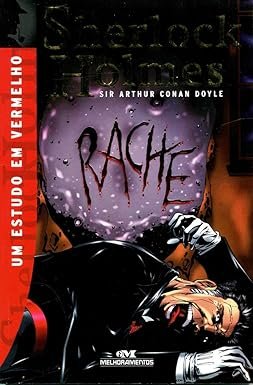 Capa do livro Sherlock Holmes: Um Estudo em Vermelho