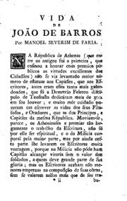 Capa do livro Da Asia de João de Barros e de Diogo de Couto