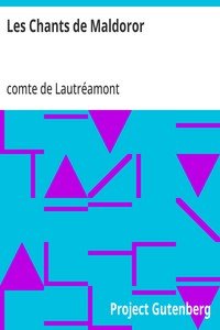 Capa do livro Les Chants de Maldoror