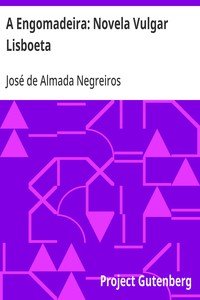 Capa do livro A Engomadeira: Novela Vulgar Lisboeta