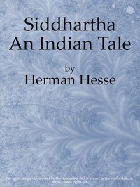 Capa do livro Siddhartha