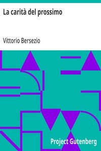 Capa do livro La carità del prossimo