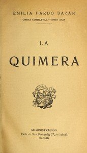 Capa do livro La Quimera
