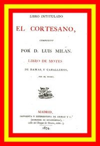 Capa do livro Libro intitulado El cortesano. Libro de motes de damas y caballeros