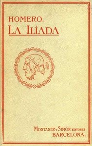 Capa do livro La Ilíada