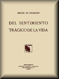 Capa do livro Del sentimiento trágico de la vida