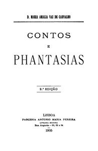 Capa do livro Contos e Phantasias