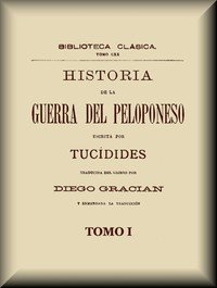 Capa do livro Historia de la guerra del Peloponeso (1 de 2)