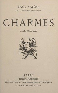 Capa do livro Charmes