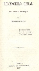 Capa do livro Romanceiro geral