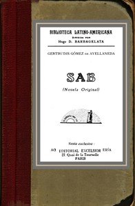 Capa do livro Sab (novela original)