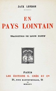 Capa do livro En pays lointain