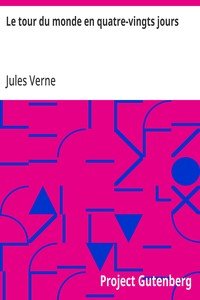 Capa do livro Le tour du monde en quatre-vingts jours