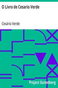 Capa do livro O Livro de Cesario Verde